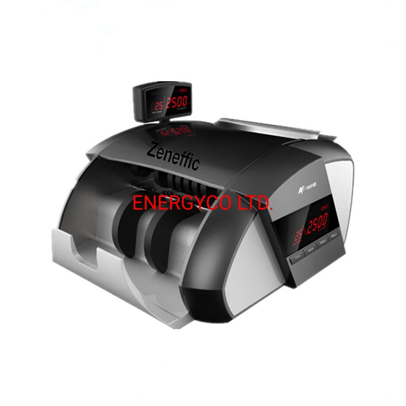 USD / Euro Cash Machine Bill Money Currency Counter with UV Mg Detection Bill Counter