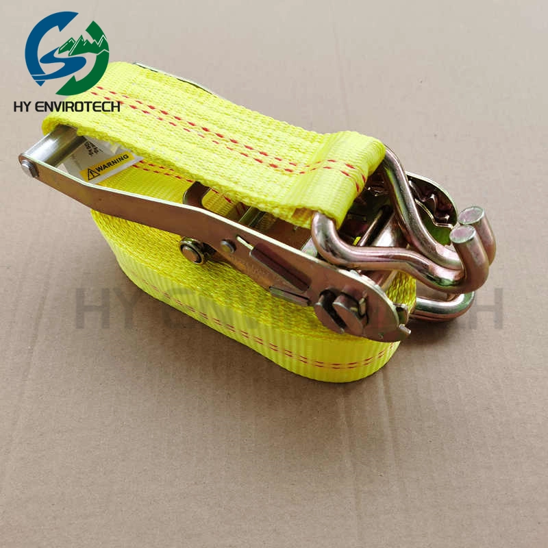 2"X 27" Ratchet Strap with J Hook USD on Roll off Container From China Supplier