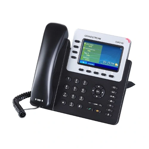 Un téléphone IP Entreprise polyvalent GXP2140 4 lignes, avec jusqu'à 4 comptes SIP, 4 touches de ligne de couleur double IP Phone GXP2140