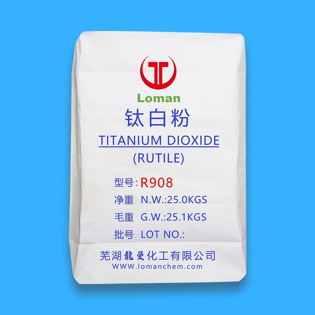 El dióxido de titanio rutilo pigmento blanco R908