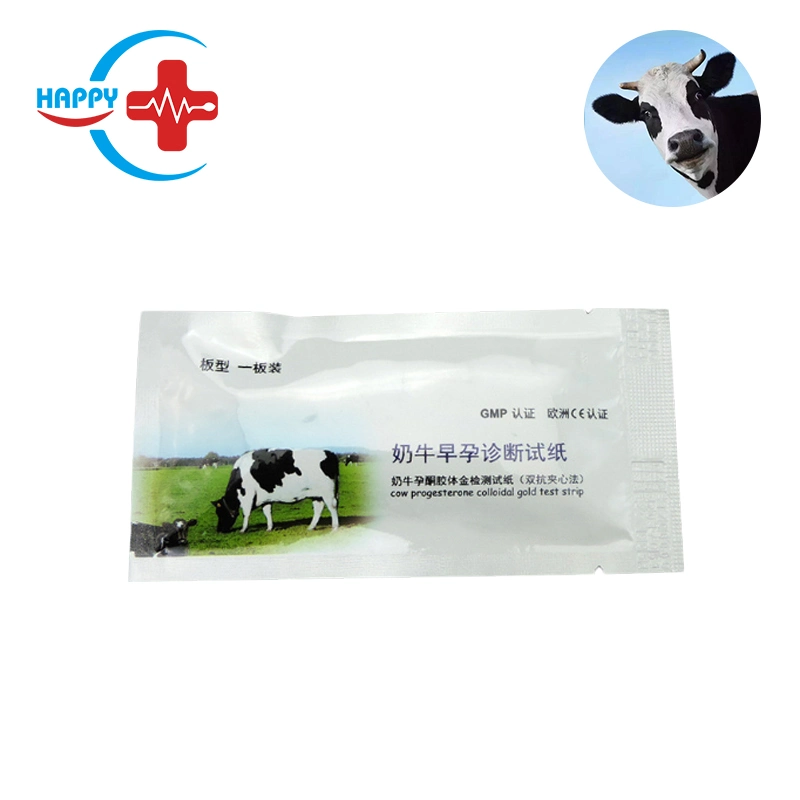 Hc-R062b a principios de prueba de embarazo de la vaca/ Kit de prueba de embarazo para el ganado/ tira de prueba de embarazo para el veterinario.