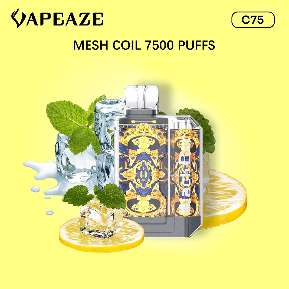 Newest High quality/High cost performance  E-Smoke Vape Pen Vaporizer 7500 Puffs Mixed Fruit Flavor Disposable/Chargeable Vaporizer