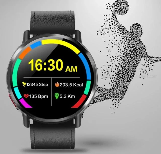 Новая камера 4G 5MP Heart Rate GPS Mobile оптовой торговли Смотреть смартфон Android Smart Watch с BT Call DM19