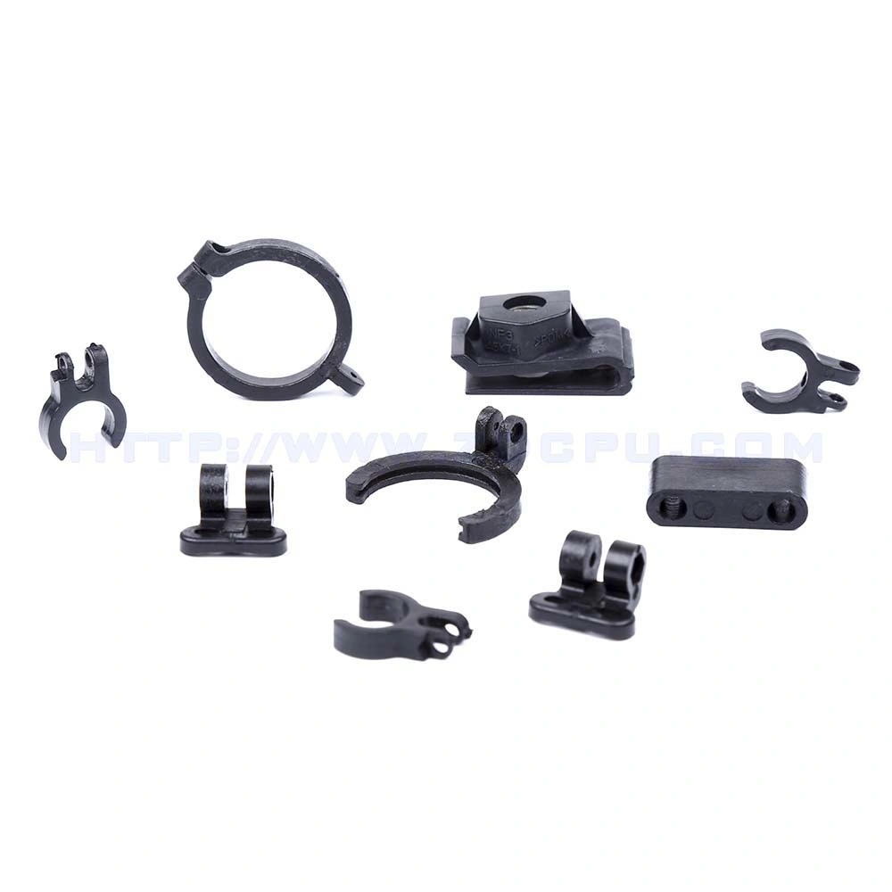 High quality/High cost performance  OEM/Custom Fastener Nylon Plastic Clamps and Clips for Pipe/Hose