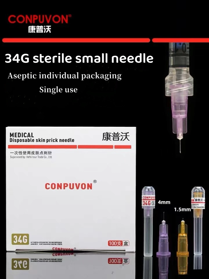 Medical Disposable Skin Pricking Needle Nano Needle Puncture Injection Skin Booster