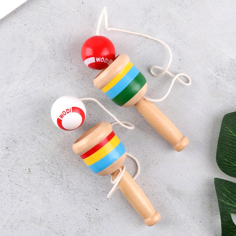 Wooden Skill Sword Cup Develop Intelligence Smooth Toys Educational Traditional Games Child Educational Games