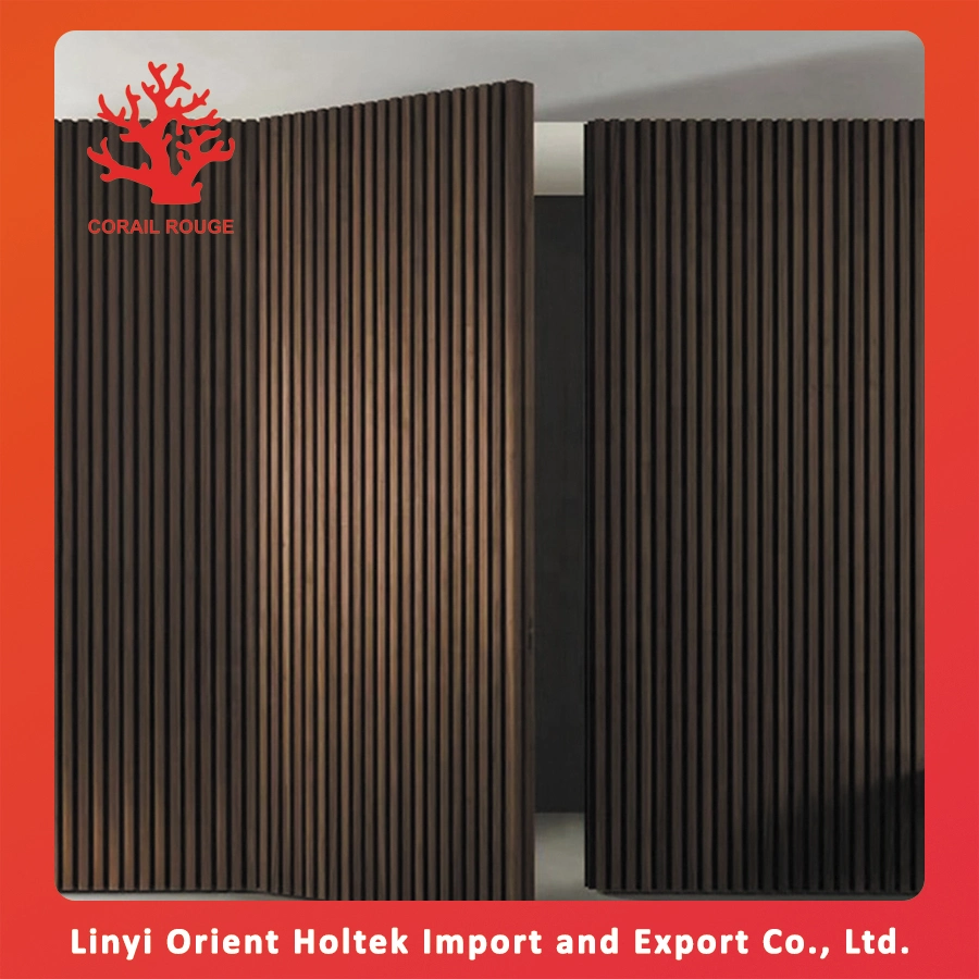 Wooden Grain PVC WPC Wall Panels Designs for Decoration