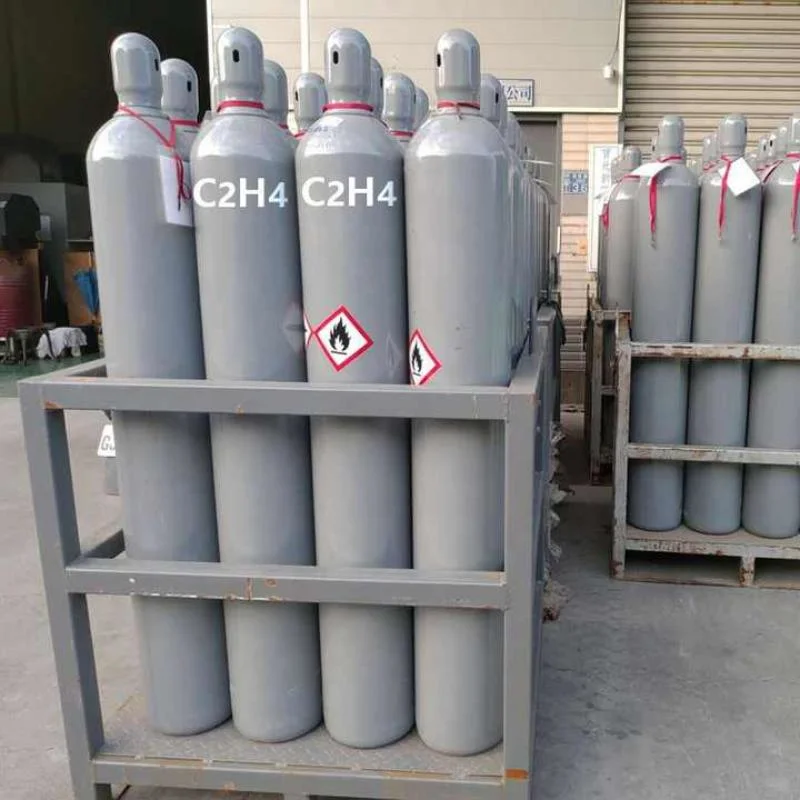 Fruit Ripening Cylinder Gas Original Factory Best Price Wholesale/Supplier C2h4 Gas Ethylene