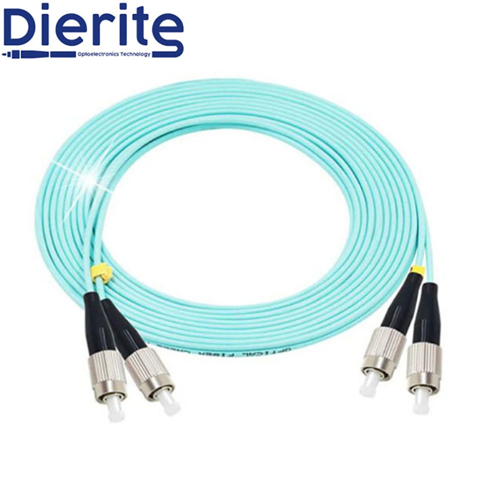 Modo multimodo, estable y fiable, Om3om4 LC SC FC St Cable de conexión de fibra óptica