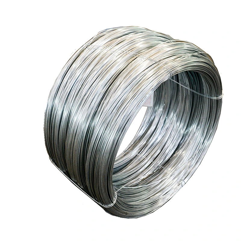 Q195 cable de alta calidad de armaduras barato cable de acero galvanizado barra Alambre de hierro galvanizado 0,8mm 1,2mm 2,5mm 4,0mm alambre de acero galvanizado