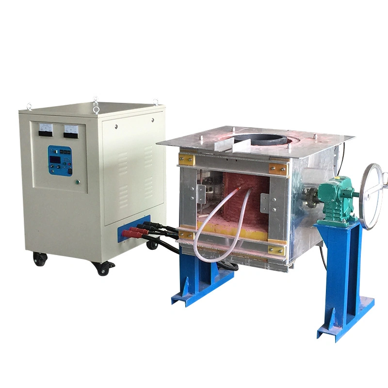 200kg Copper Melting Induction Furnace with High Efficiency