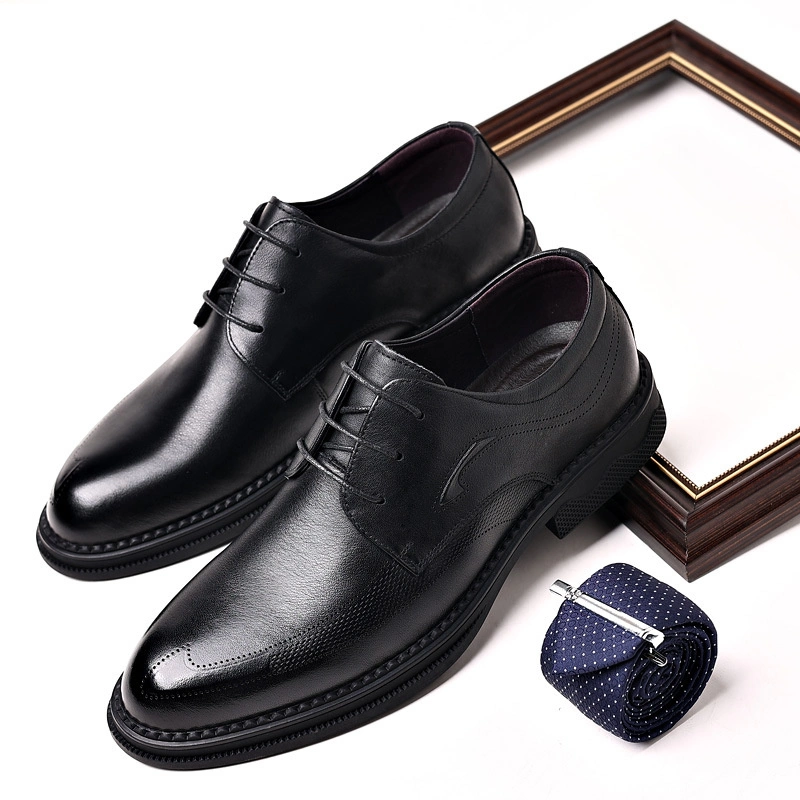 Factory Atacado Business formal Men ′ S Couro Shoes
