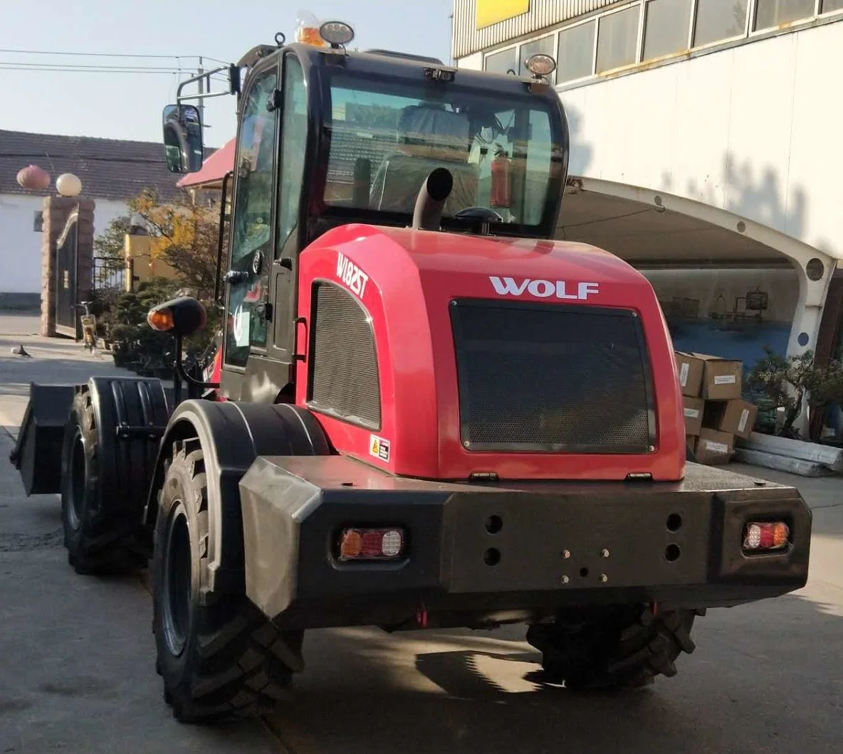 Long Boom Wolf Loader Wl825t Wheel Loader