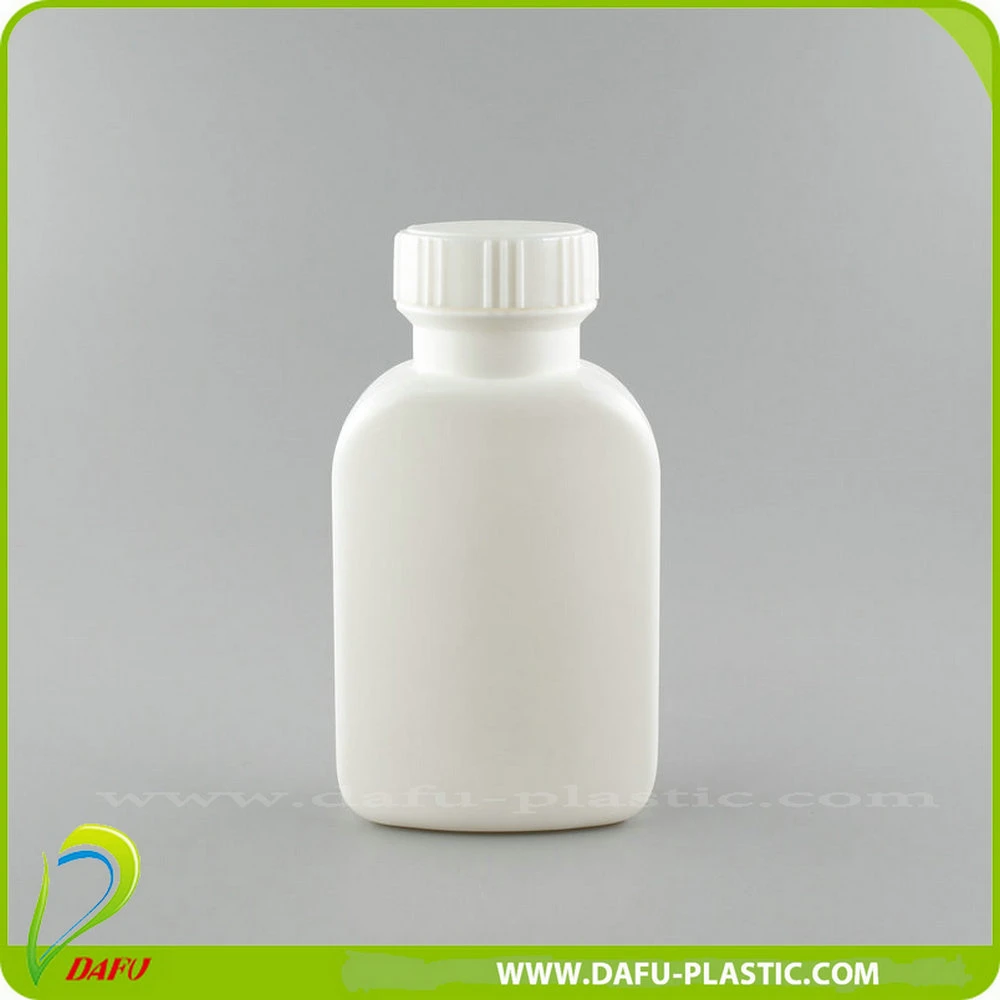 Sample Customization 50ml-60ml HDPE White Platode Shape Plastic Pharmaceutical Bottle