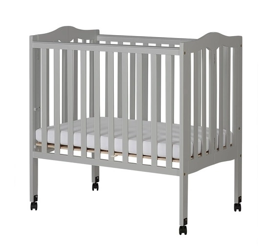 Mini portable de pliage Hot-Selling Bois Meubles lit bébé