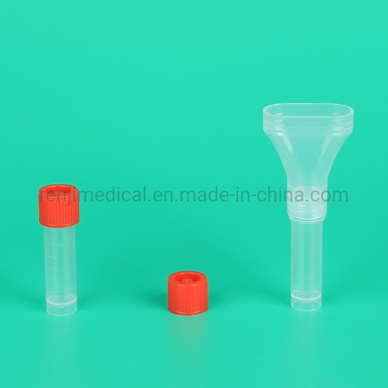 Hot Sell Medical Equipment Plastic Saliva Collection Kit with CE