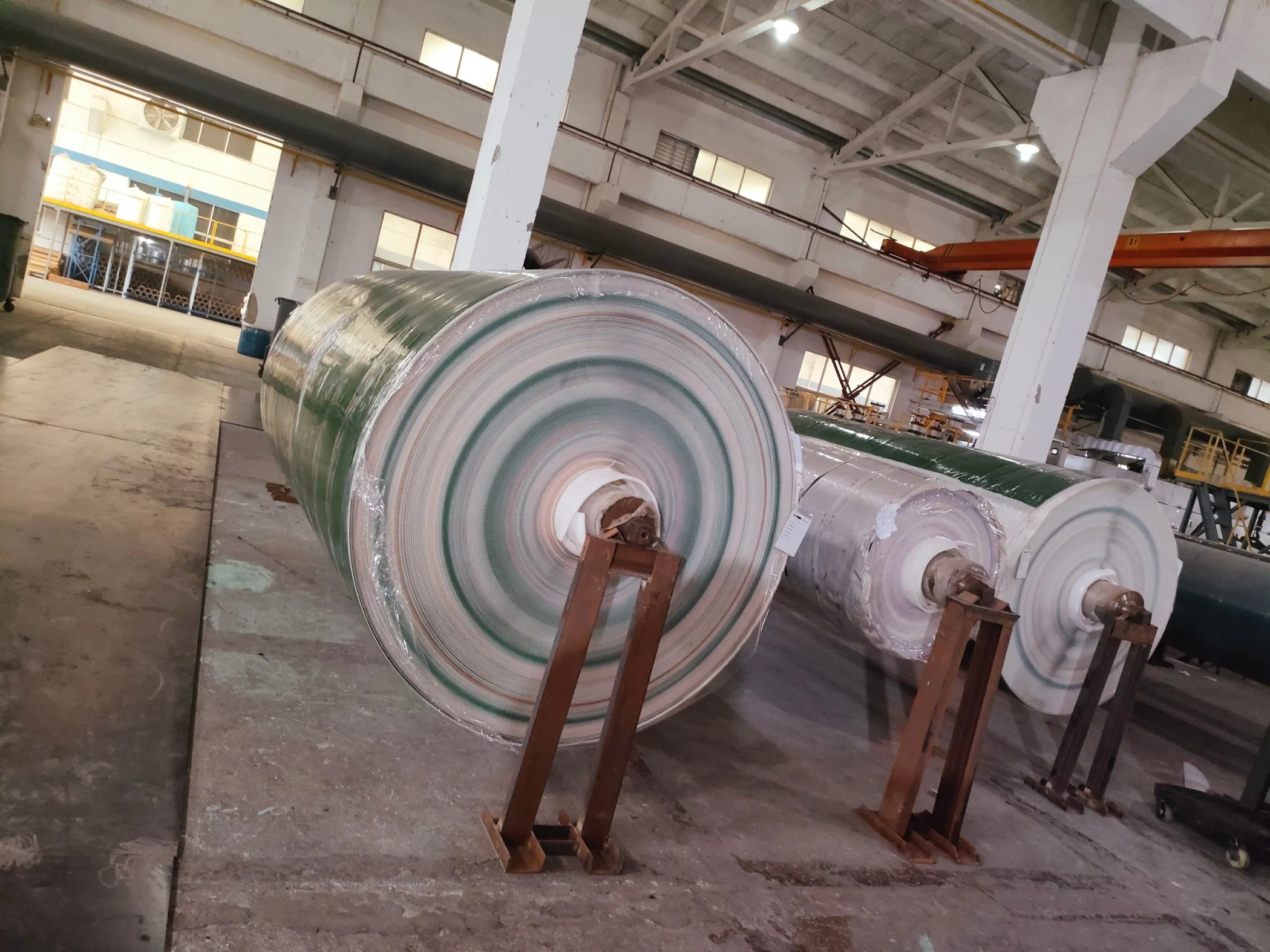 marble polishing processing conveyor belt pertrol color 7mm thickness 3 plies PVC belts