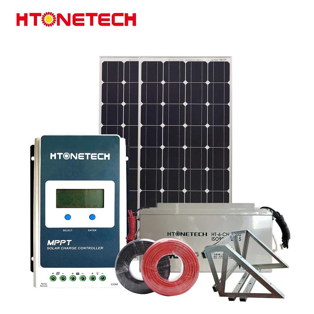 Htonetech 5000W 5kw 5 kW Solarpanel-System Home off Grid 30kw Fertigung China 10kw 15kw 20kw 67kw Solarenergie System für Gewächshaus