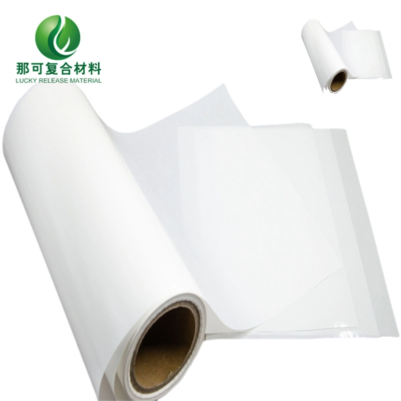 Self Adhesive Semi Glossy Paper Hot Strong Glue with Glassine Paper