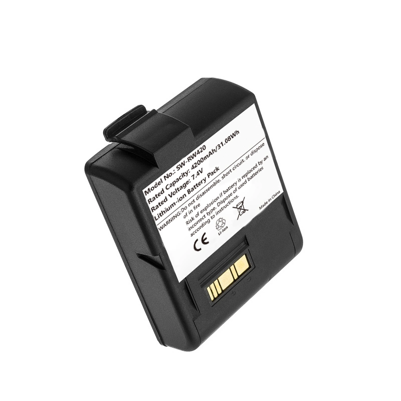 Manufactory Supply Battery for Zebra RW 420 Portable Printer Lithium Battery