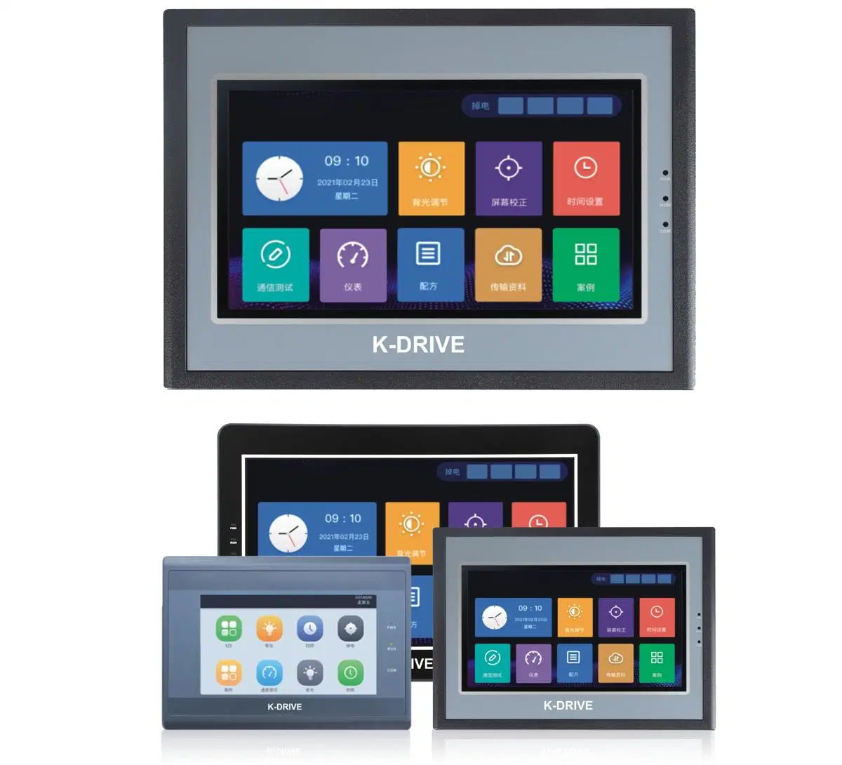 Hitech HMI Series con monitor LCD de pantalla táctil Pws1711-Stn HMI