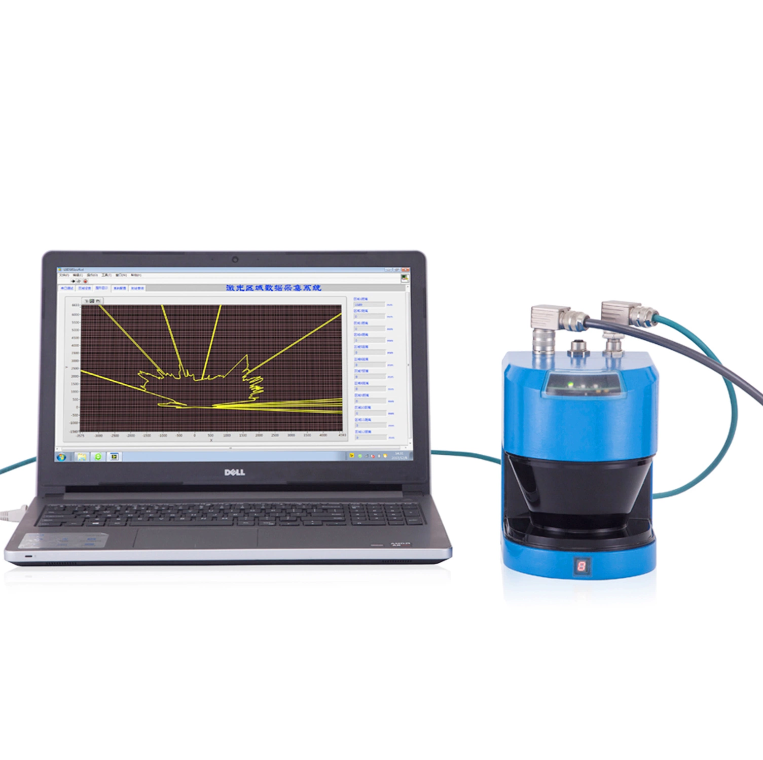 Sensor de medição da dimensão do veículo de trânsito do scanner a laser durável