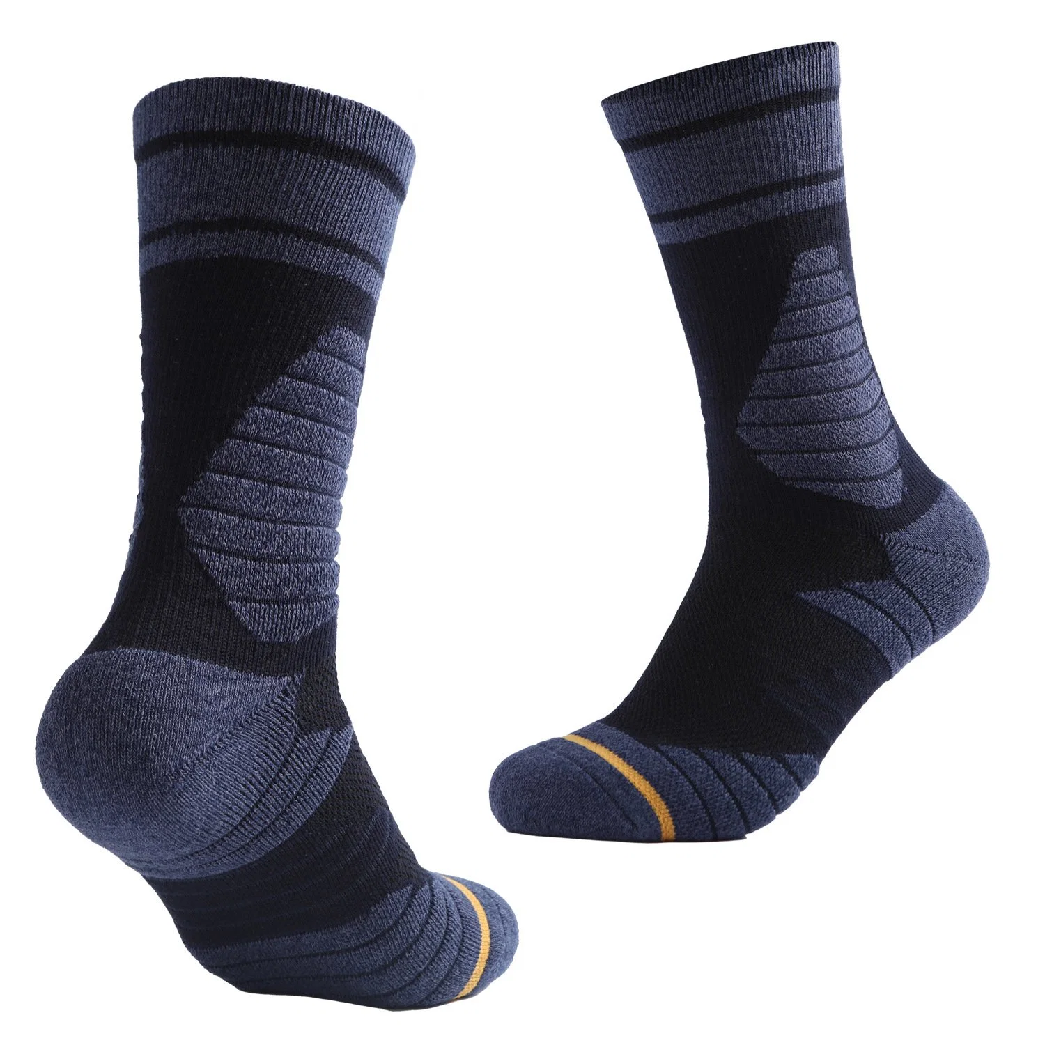 Fabrik Großhandel/Lieferant Kundengebundene Logo Männer Sport Basketball Socken Schweiß Absorbierende Baumwolle Socken