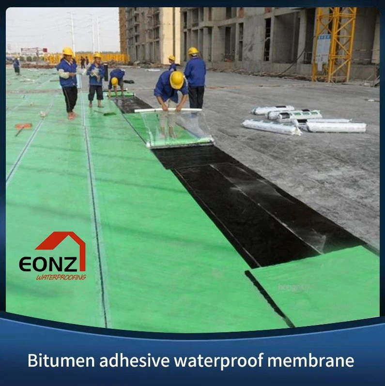 China Aluminum Foil/Laminated Modified Bitumen Self-Adhesive Waterproof Membrane