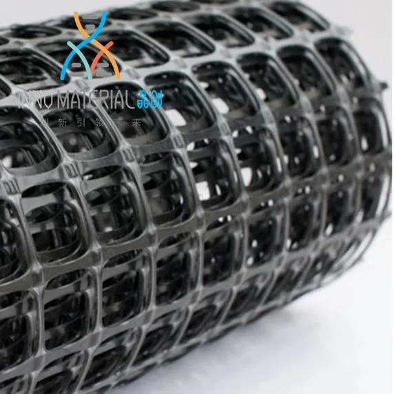 Width 1-6m Polymer Black Color High Strength and Bearing High Stability and Tensile Plastic Geogrid for Prevent Subgrade Cracking