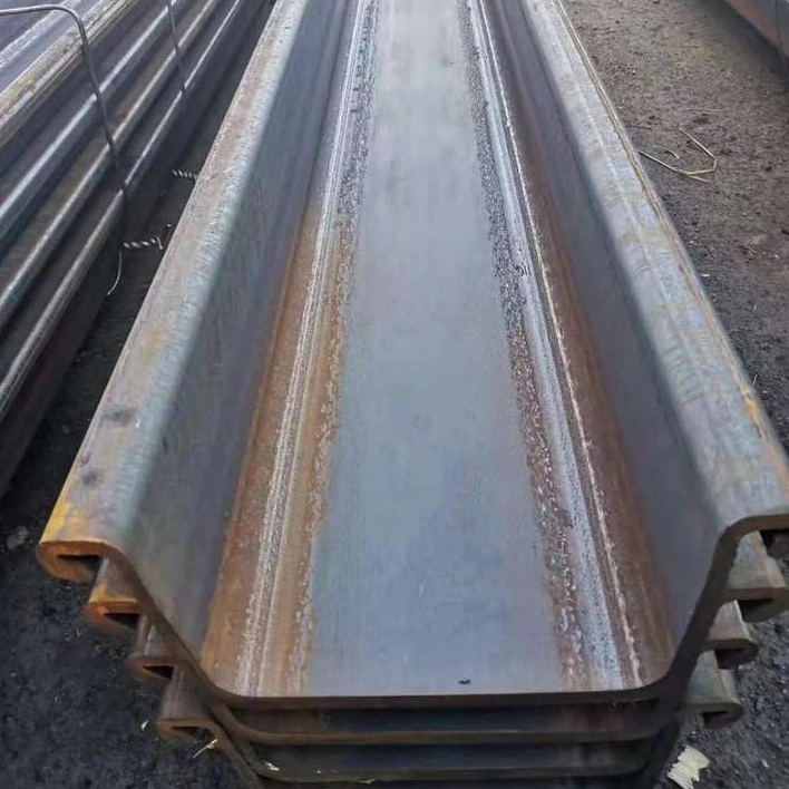 Sheet Pile Type 2 Used Price / U Type Hot Rolled Steel Sheet Pile Price Per Ton/Type 3 Type 4 Hot Rolled Carbon Steel Sheet Pile