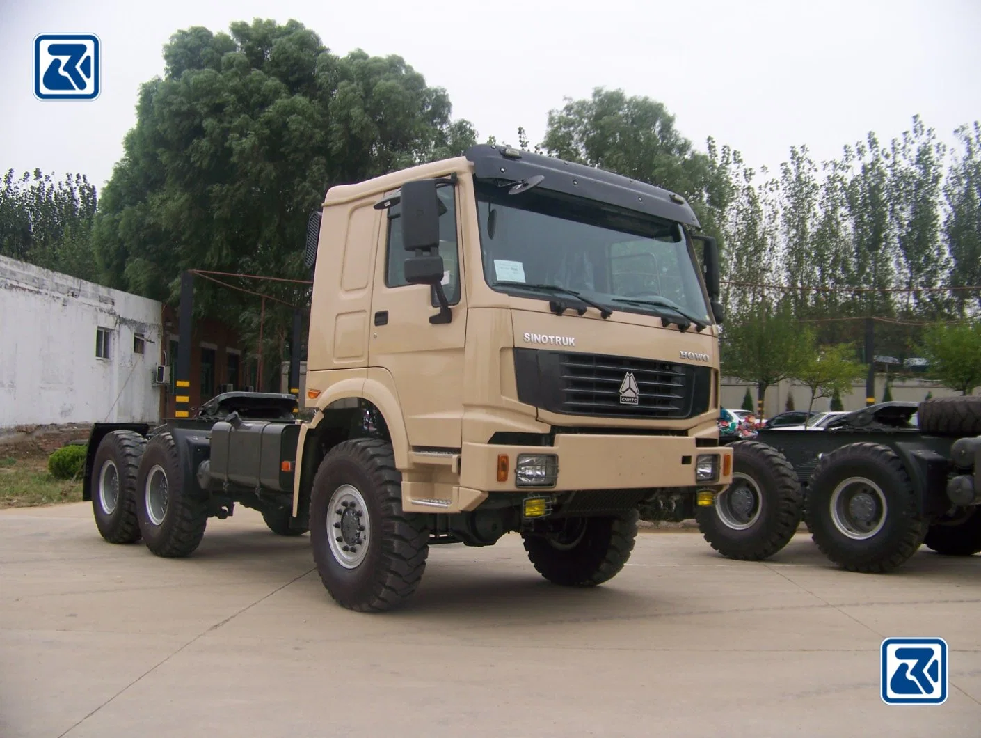 شاحنة سحب الدفع الرباعي Sinotruk HOWO 6x6