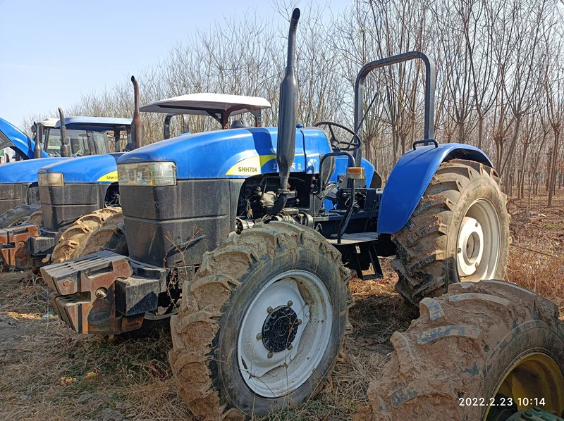 Snh504 Snh554 Snh754 Snh704 Tt75 50HP 55HP 75HP 70HP 75HP Used New Holland Tractors for Agriculture Farm Used