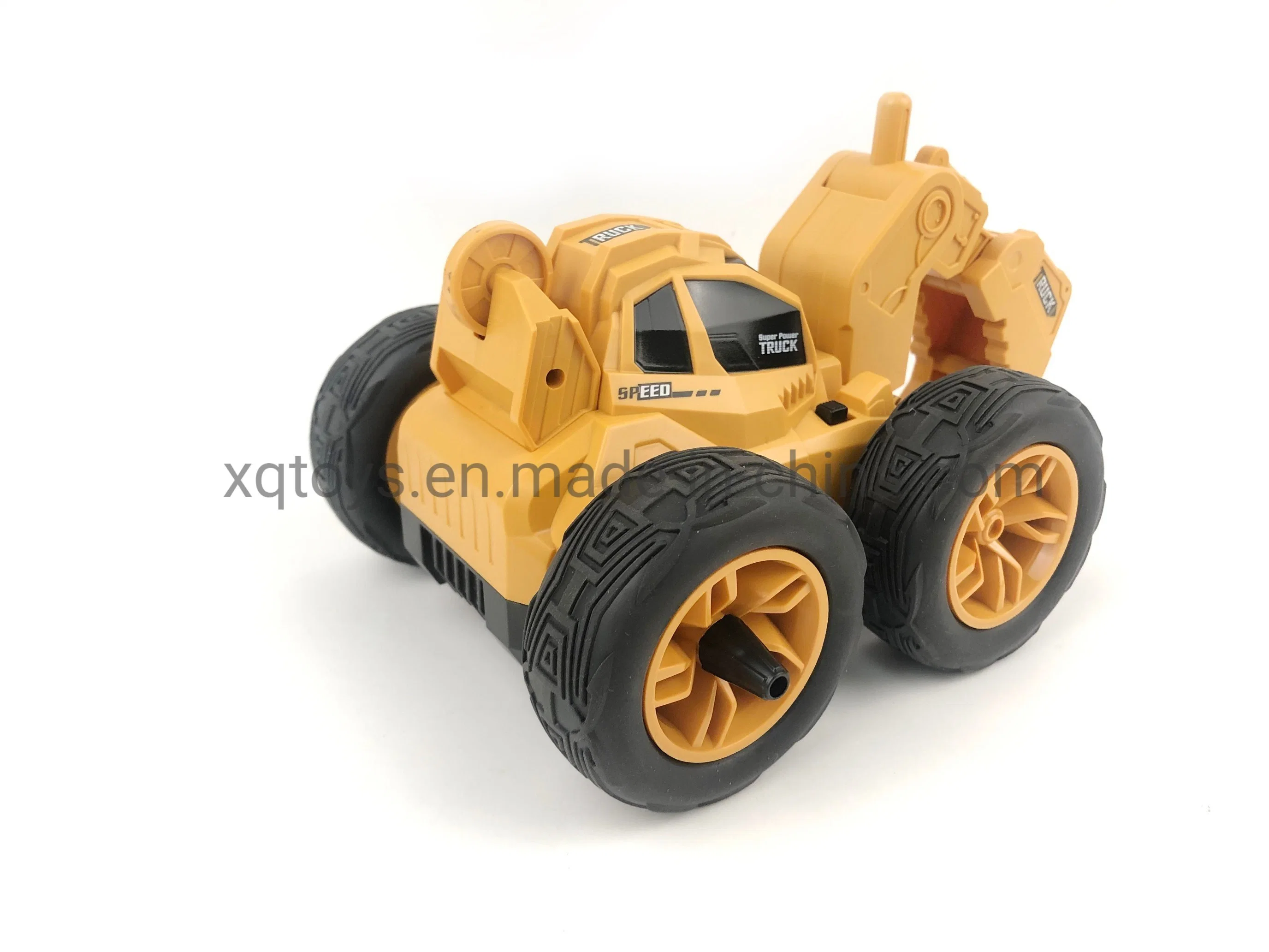 1: 28 Modelo de escala de Controle Remoto carro RC Truck Stunt Car 2.4G RC brinquedos da escavadeira