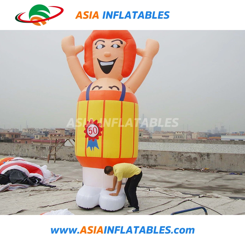 Hot Sale Lovely Inflatable Minions Balloon Inflatable Cartoon Model for Kids Party Decoration