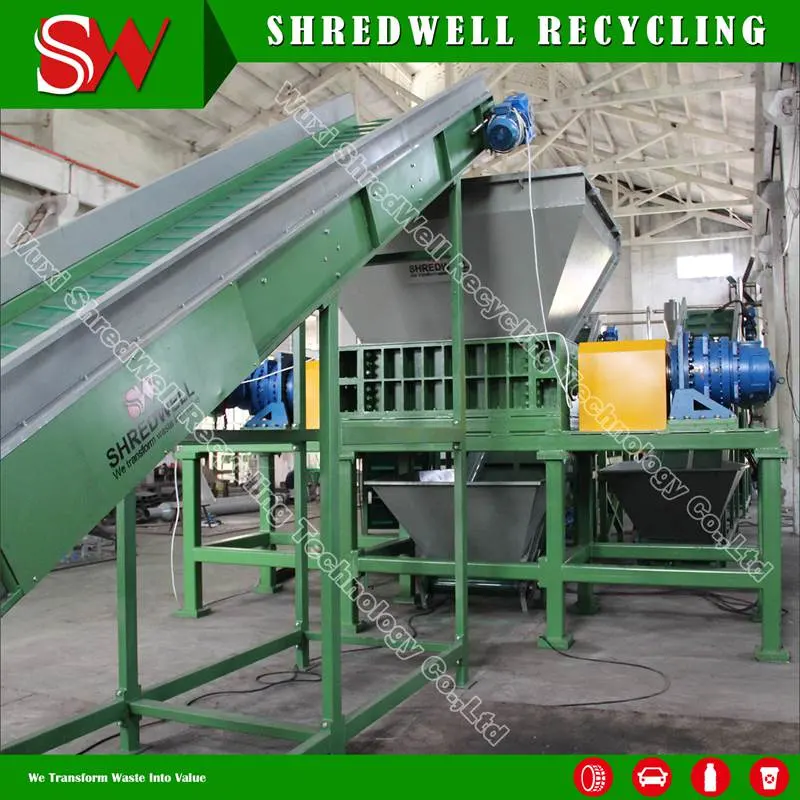 Shredwell High quality/High cost performance  Scrap Washer Recycling Machine Home Appliances Shredding Equipment