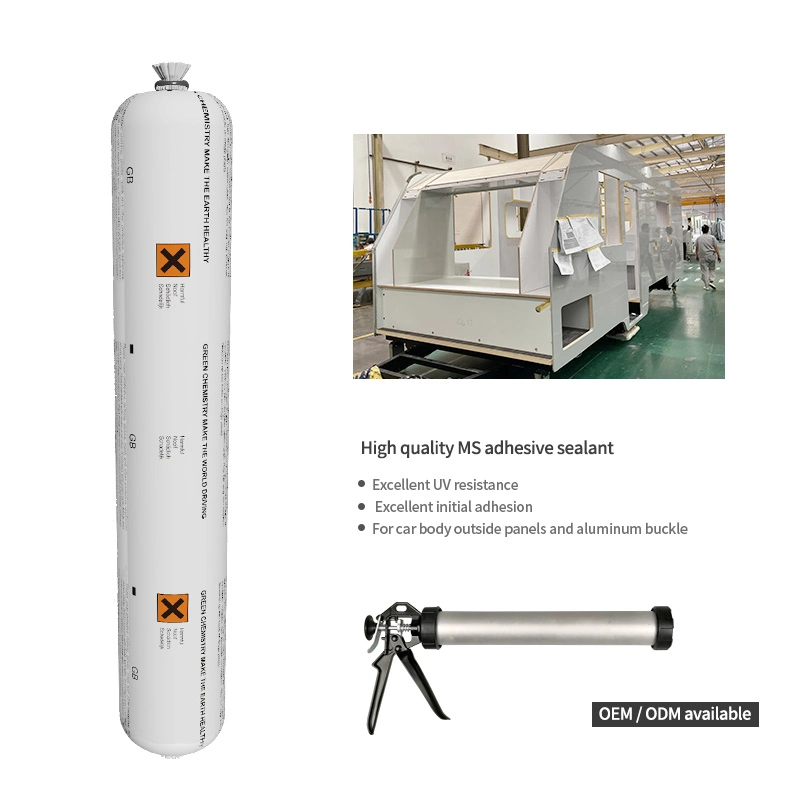 Adhesivo sellador adhesivo de unión de la carrocería del vehículo Autotivo de curado rápido