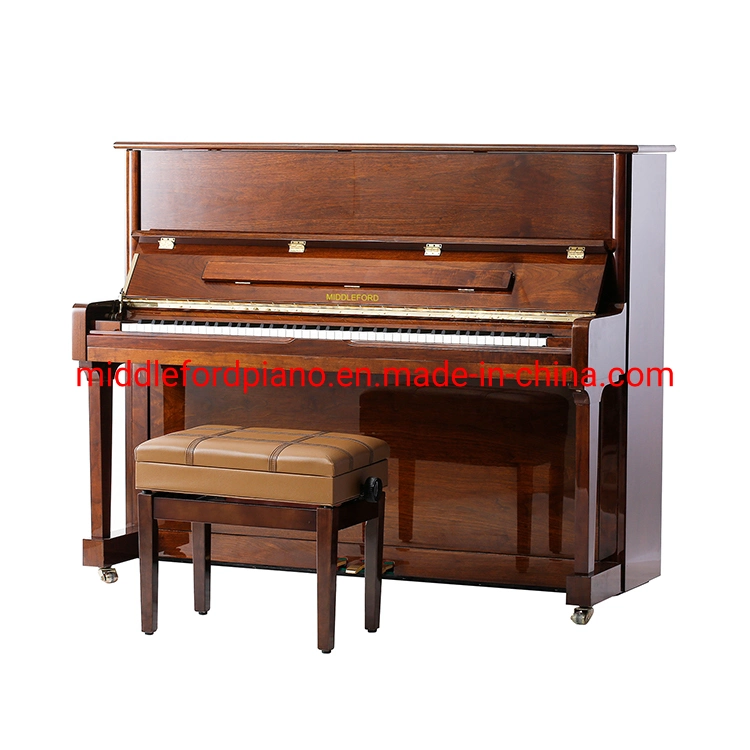 123cm jambes droites noyer Piano droit acoustique