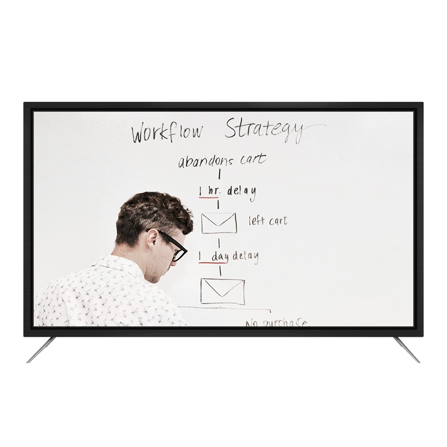 Interactive Writing Board Television Touch Screen LCD LED 4K UHD Smart TV with Electronic Whiteboard TV Function for Business Training Meeting Home Teaching