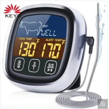 Беспроводной термометр для мяса с интеллектуальным термометром для гриля барбекю