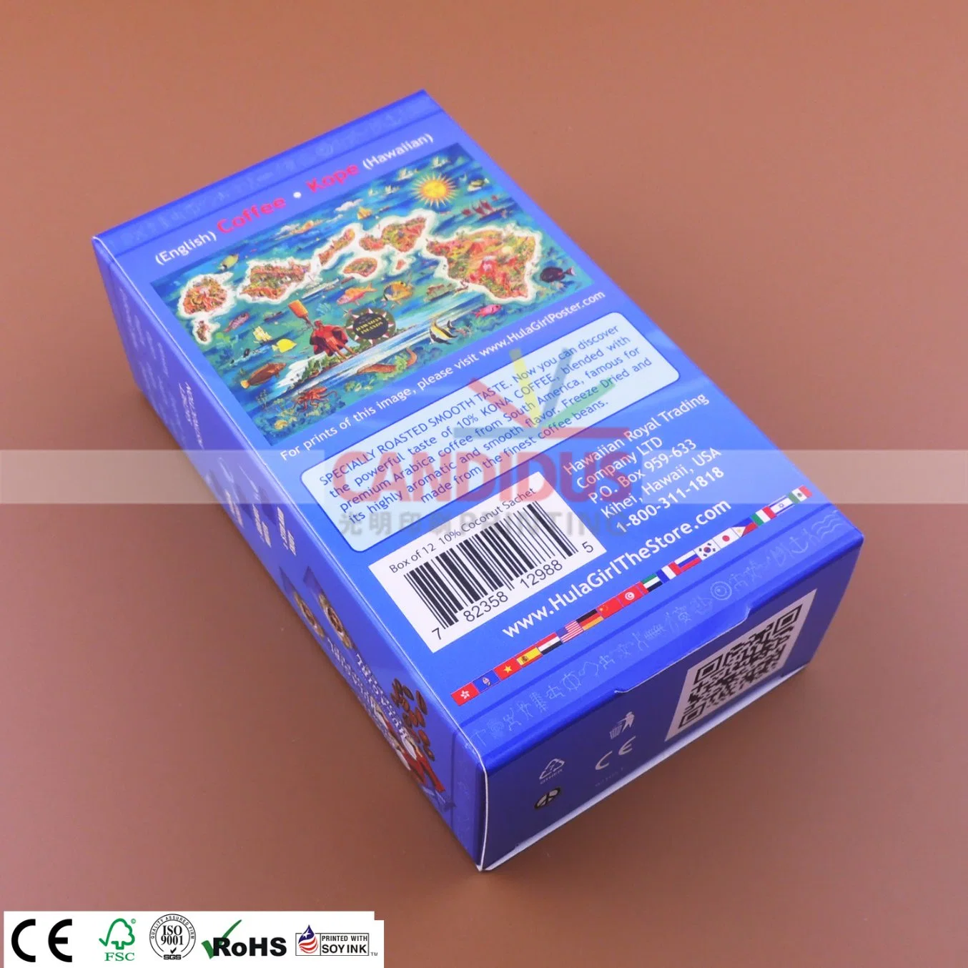 Custom Paper Carton Packaging Box Coffee Box Paper Bag Paper Box
