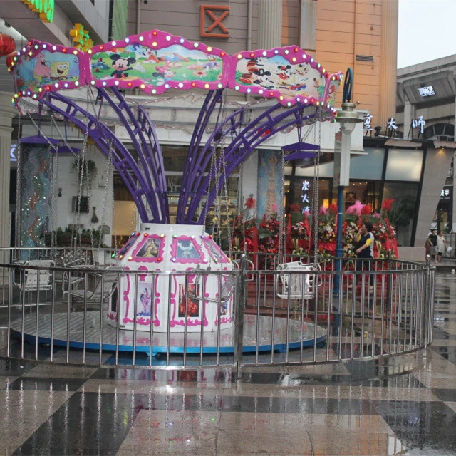 L'équipement d'Amusement Flying Chaises Chaises Mini Flying Kids Chaise de vol de pivotement