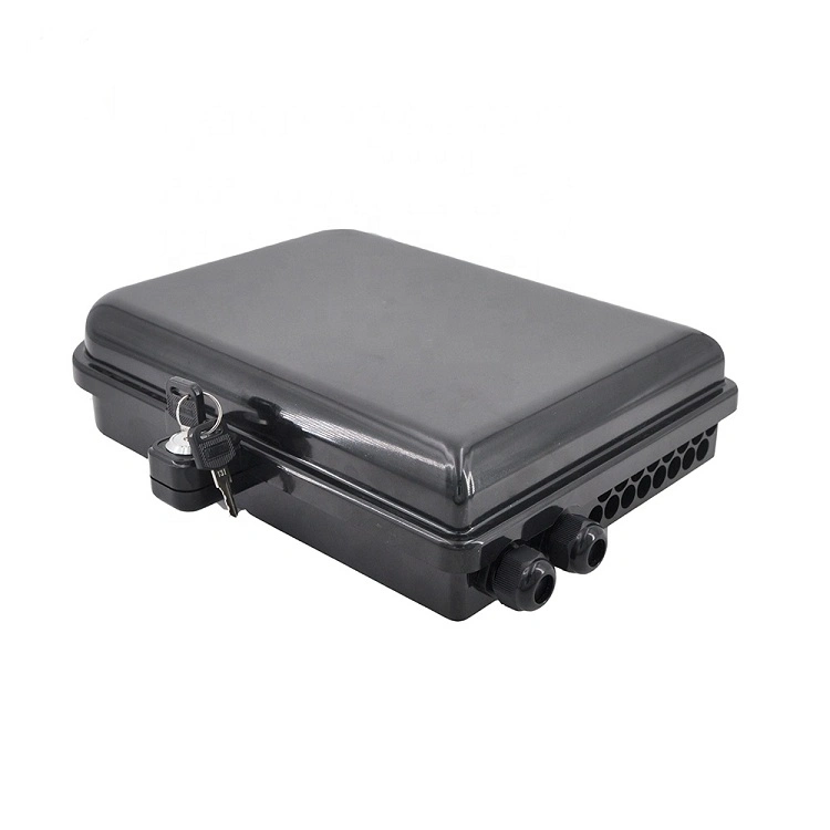 Outdoor Fiber Optical Wall Mount Fiber Splitter Case 16 Core Distribution Box Price