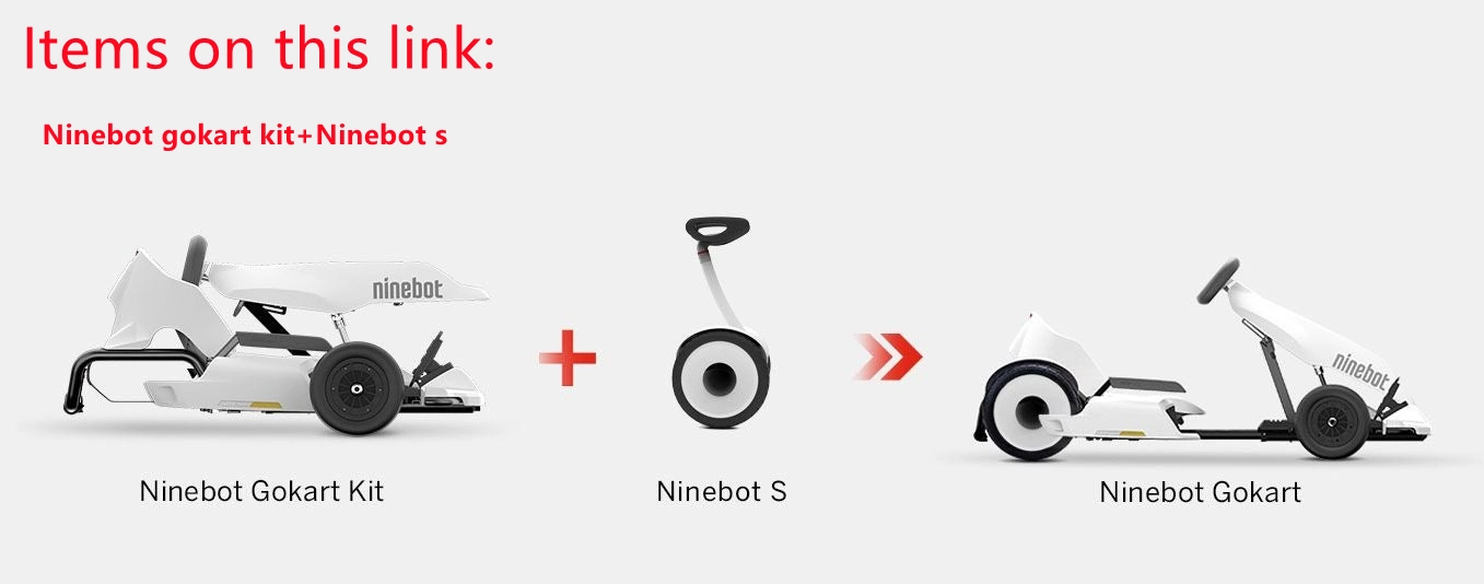 Ninebot Pro Mini Coche eléctrico de control de la APP Go-Kart todoterreno al aire libre