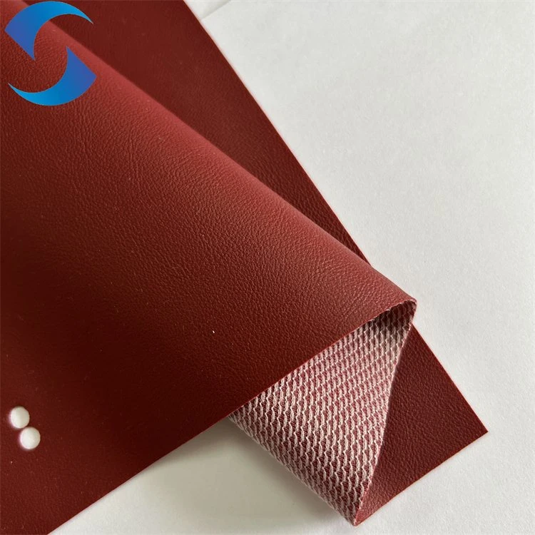 PVC Leather Manufacturer Faux PVC Synthetic Leather for Sofa Fabric Furniture Rexine