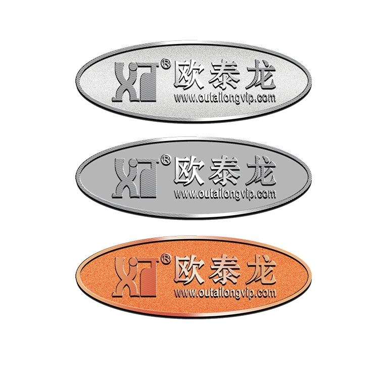 Factory Price Furniture Kitchen Door Fashion Clothing Handbag Shoes Product Metal Aluminum Label Appliance Plate Company Logo Name Pin Dog Tag