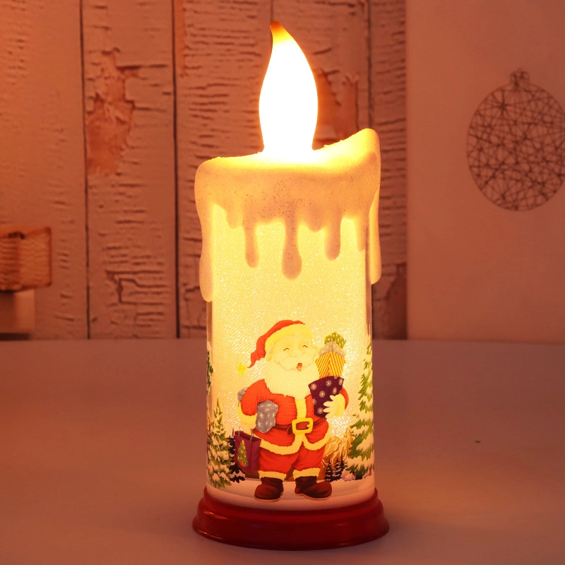 Velas LED de Navidad/Halloween Luz de vela operada por batería para decoraciones de Navidad