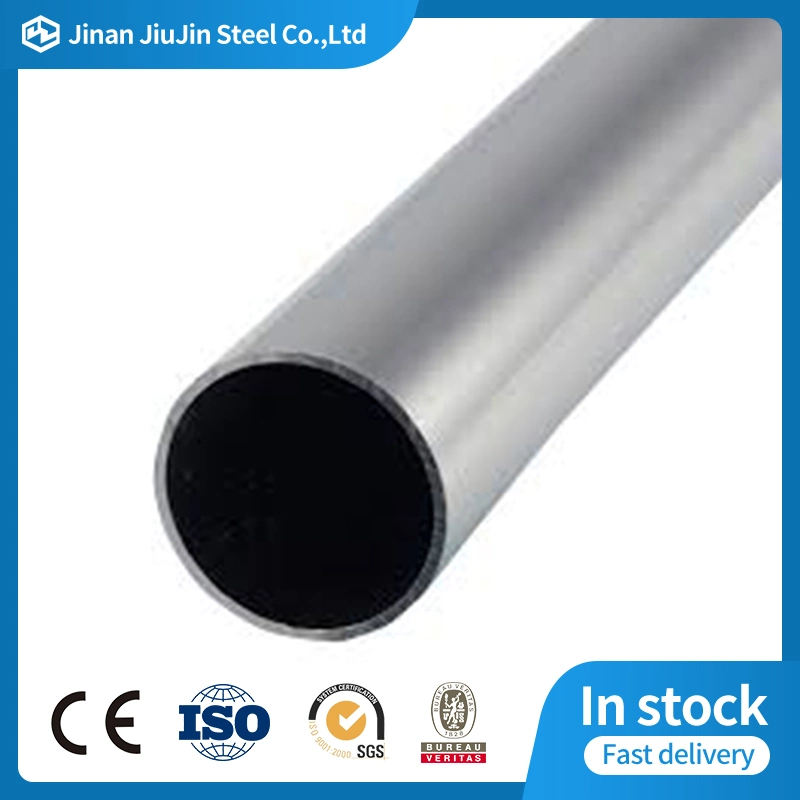 API 5L/2/ASTM A53/A106 GR. B/JIS DIN/A179/A192/A333 X42/X52/X56 Inox/Preto/galvanizado/alumínio/quadrado redondo tubo rígido de aço carbono sem costura/soldado com ranhuras