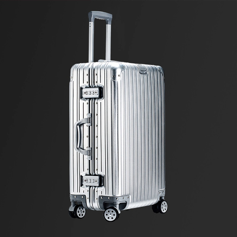 Ea170 20/24/26/29inch Hand Large Aluminum Luggage Fashionable Carry on Organizer Custom Designer Travel Luxury Wholesale/Supplier Set Hard Shell Suitcase