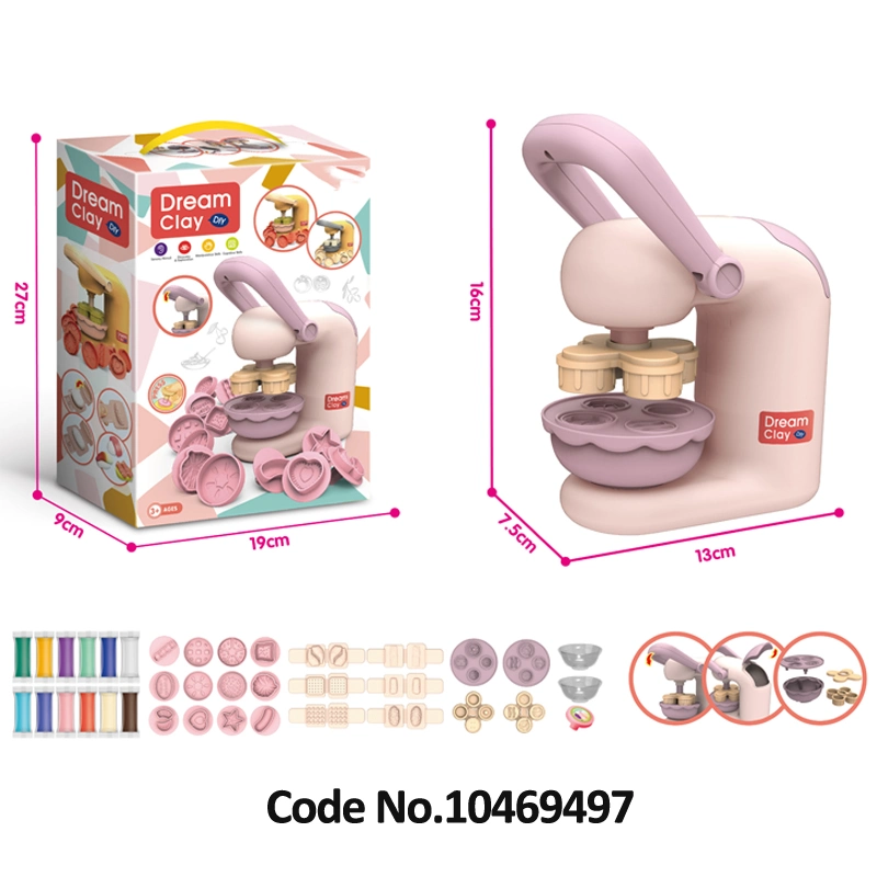 Juguetes educativos pasta para moldear el juego de herramientas para niños Cocina creaciones Playset de fideos y el heladero máquina Playdough Juguetes