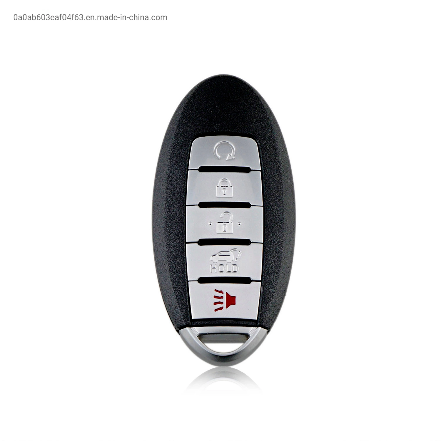 5 boutons 433 MHZ 4A puce télécommande porte-clés pour voiture télécommande pour 2017-2018 pièces automobiles de mode Nissan S180144110 FCC ID : KR5S180144106